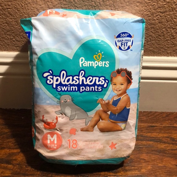 3/$15 SALE 💫 Pampers Splashers Swim Pants - Picture 1 of 3